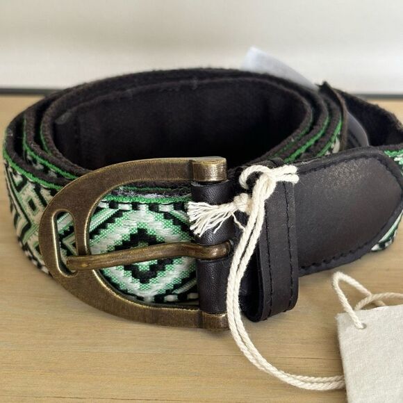 Free people moving to mars printed belt M/L new - Picture 4 of 14